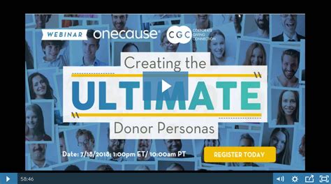 donor personas|Creating Personas and Engagement Journeys .
